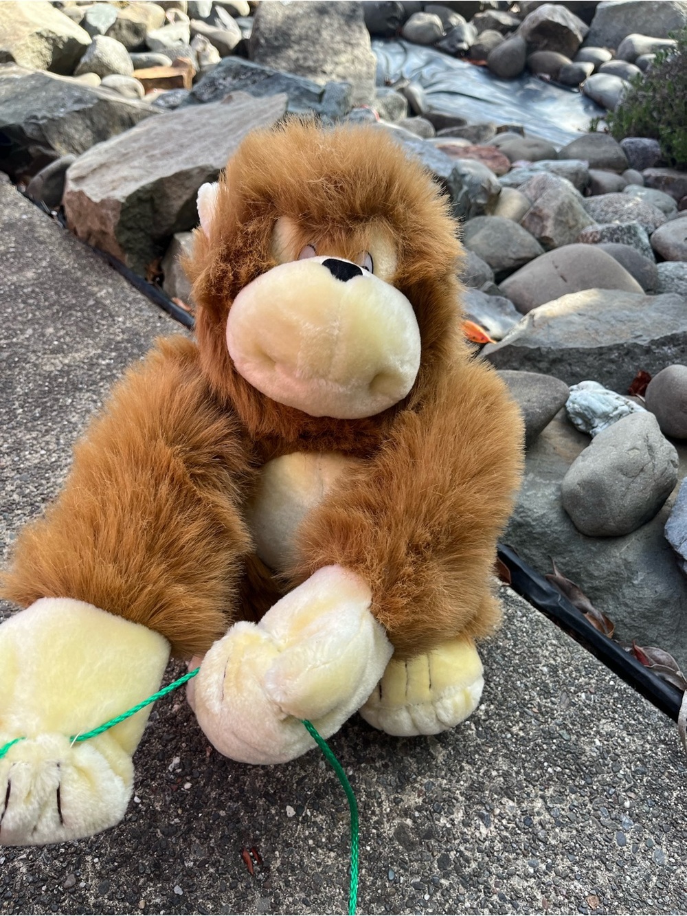 ♥️💙Plush Brown Monkey Stuffed Animal - Soft Kids Toy